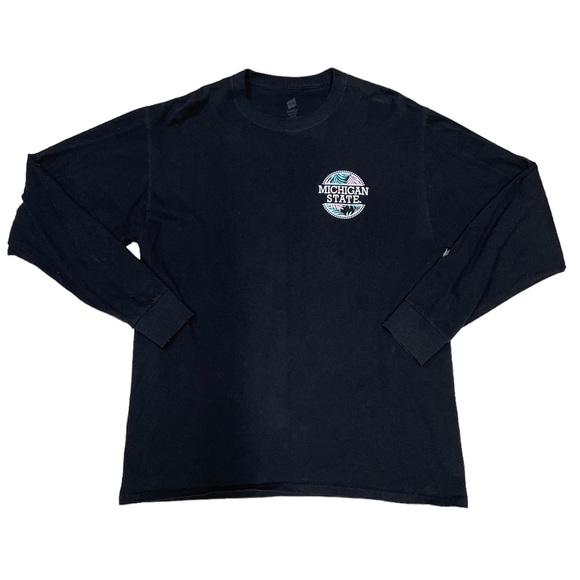 NWOT Michigan State University Oversized Long Sleeve Graphic Top Shirt (size L) - Picture 1 of 6